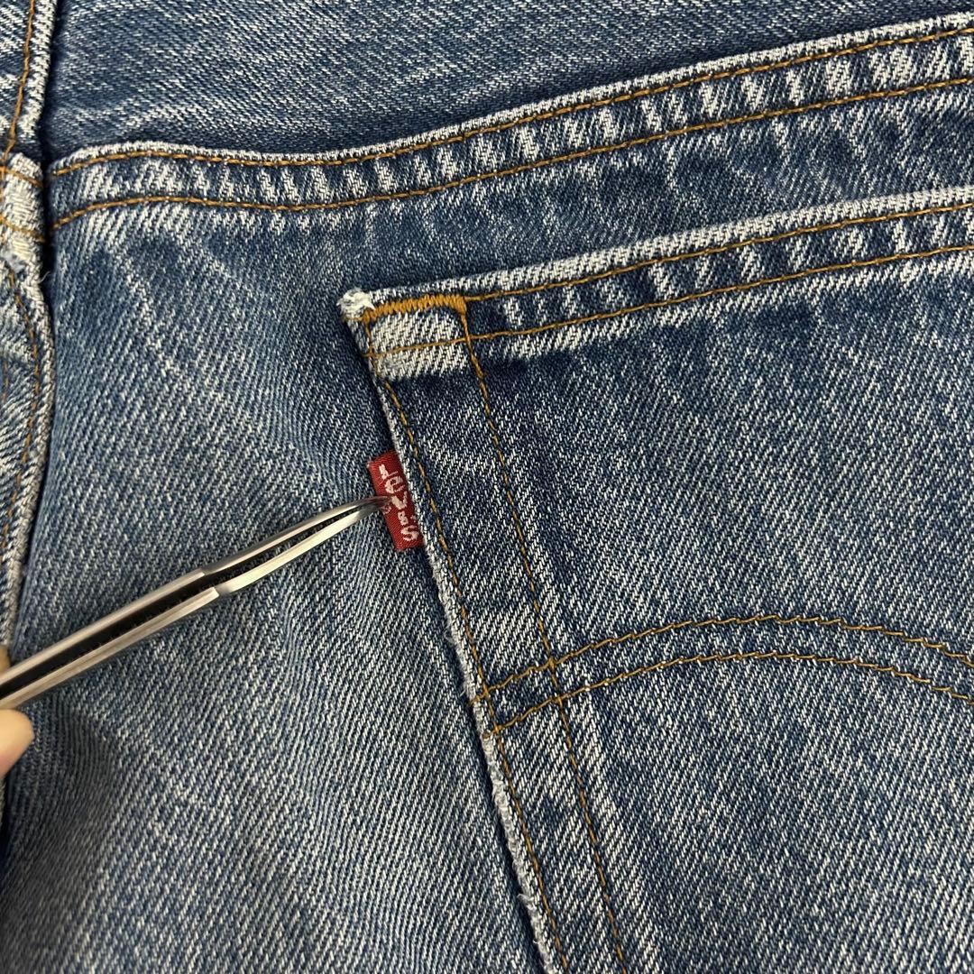 80s USA製 Levi's 501 脇割 W40 要リペア ナイロンフット - メルカリ