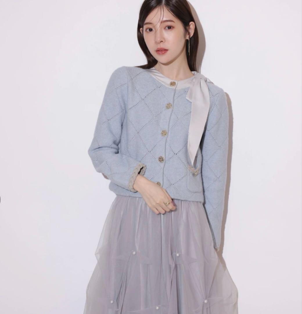 Rirandture MARIEBELLE Ribbon Knit Jacket - メルカリ