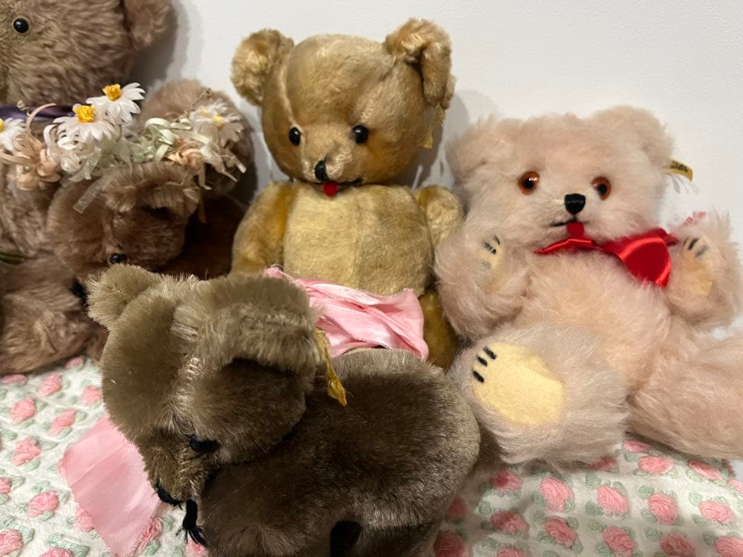 ヴィンテージ】キャラクターノベルティ社 モヘアテディベア