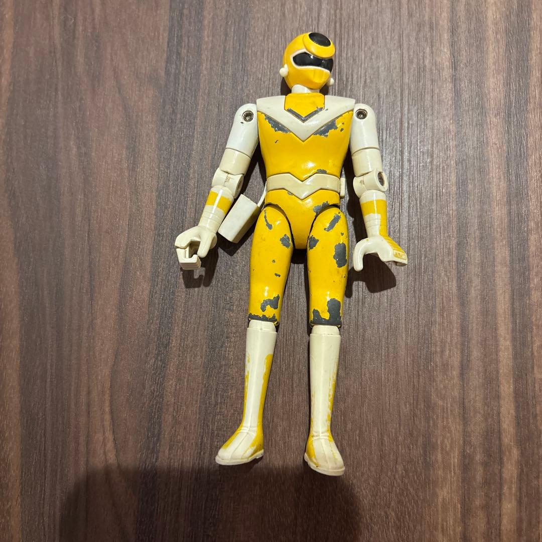 当時物 絶版 光戦隊マスクマン 超合金 イエロー ピンク 1987年／昭和