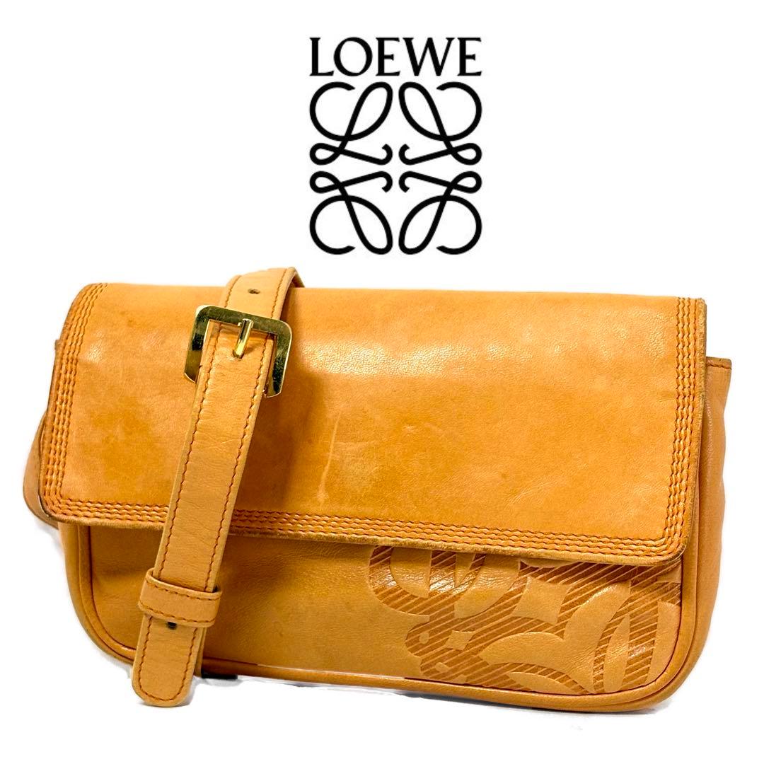 【希少】LOEWE ロエベ アナグラム レザー ウエストポーチ ボディバッグ 楽天市場】LOEWE （ロエベ） ｱﾅｸﾞﾗﾑ ﾚｻﾞｰ ﾎﾞﾃﾞｨﾊﾞｯｸﾞ バッグ ウェスト