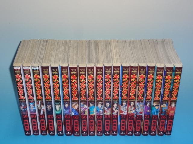 user_5cbaa1ca様フォロワー割　キングダム 既刊 1～77巻 原泰久 user_5cbaa1ca様フォロワー割 キングダム 既刊 1～77巻 原泰久