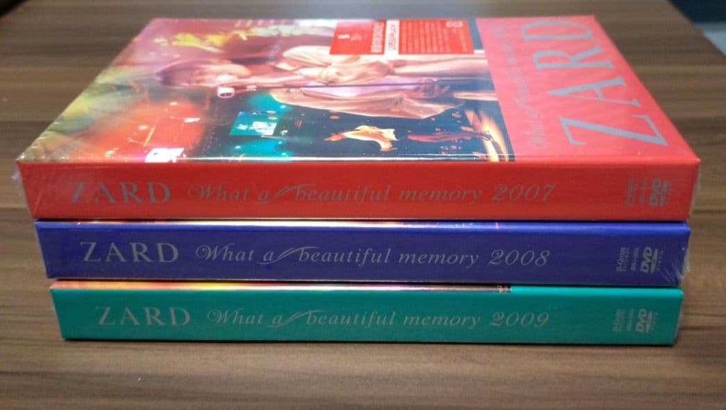 ZARD/LIVE＆ドキュメント DVD 3点/ 2007・2008・2009