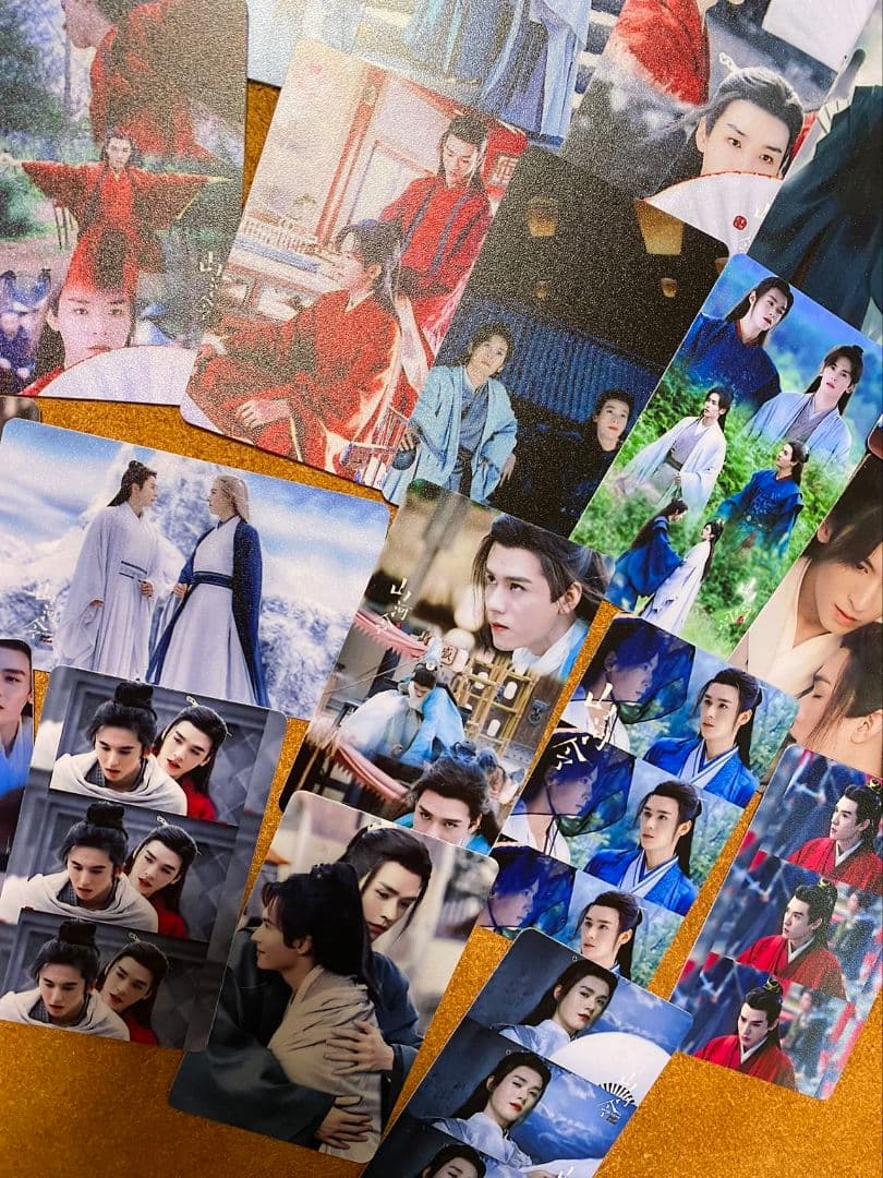 山河令 張哲瀚 龔俊 ドラマ名場面カード30枚 プラケース付き - メルカリ