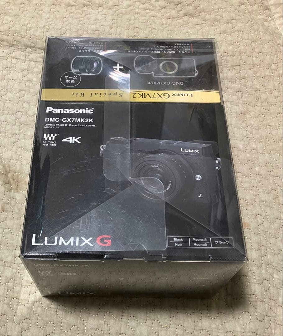 LUMIX DMC-GX7MK2K シャッター回数131回