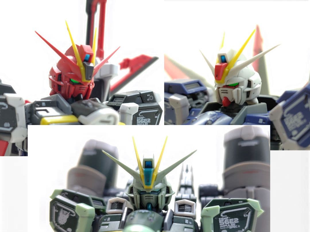 RG 1/144 インパルスガンダム Spec2 3種完成品 Amazon | RG ソードインパルスガンダムSpecⅡ 1/144スケール 色分け