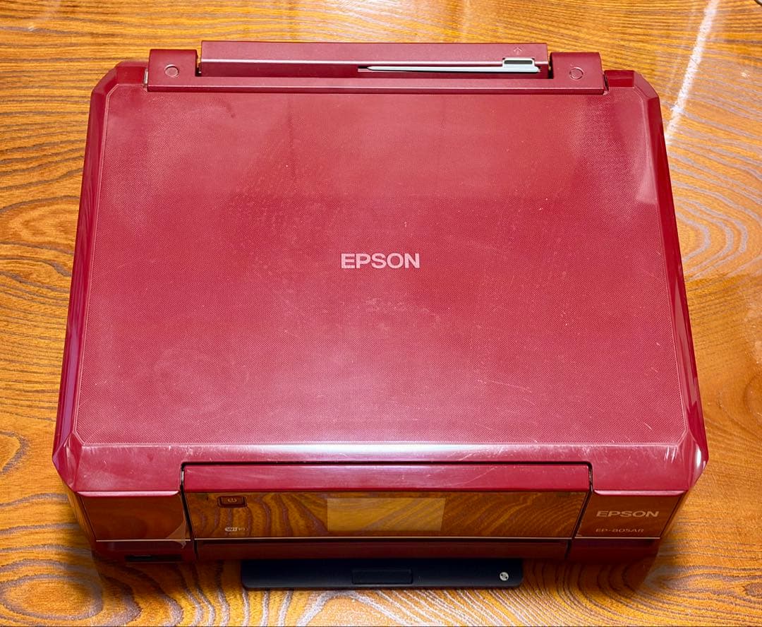 EPSON EP-805AR インクジェットプリンター 赤 純正インク A4用紙