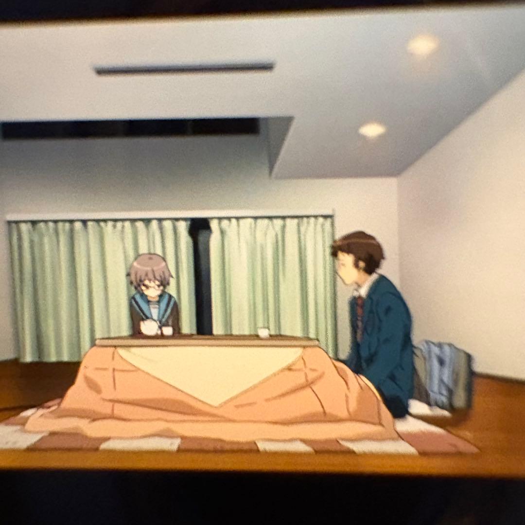 長門有希 キョン 涼宮ハルヒの消失 復刻フィルム ブックマーク 入場者