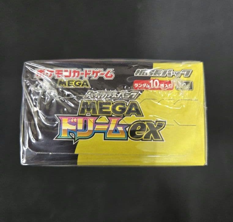 ポケカ MEGA ドリームex シュリンク付き 未開封box - メルカリ