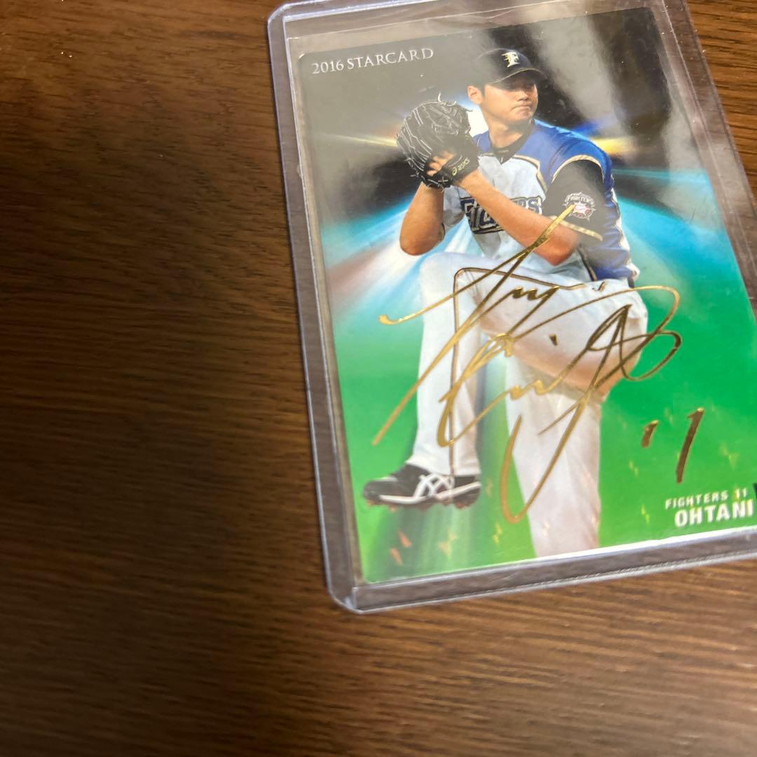 大谷翔平プロ野球金箔サインカード - メルカリ