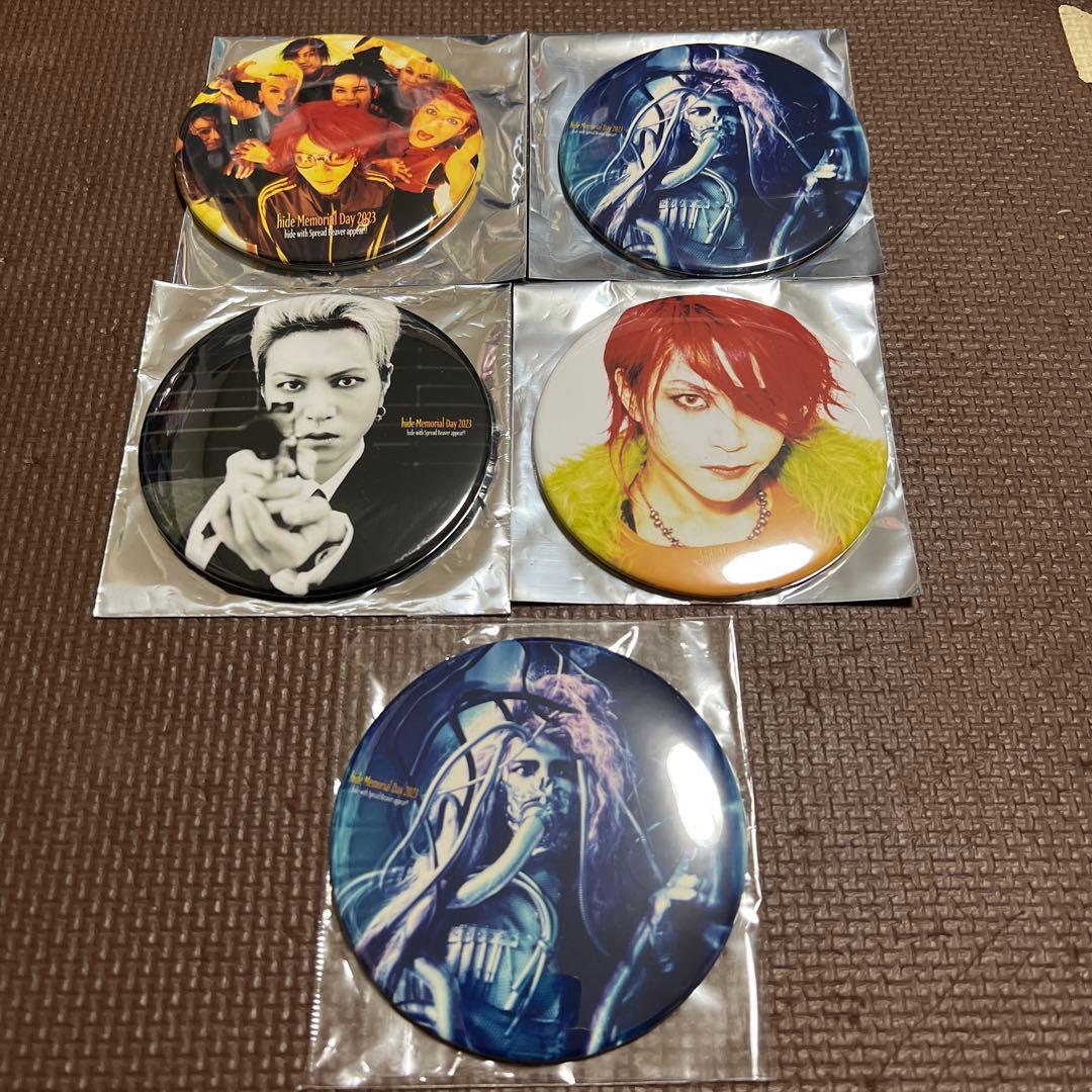 hide Memorial Day 2023 グッズ 特大 缶バッジ - メルカリ