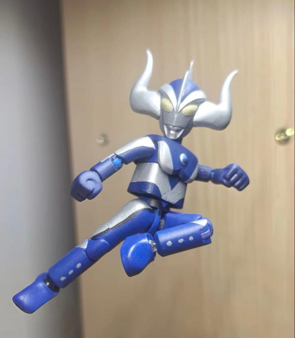 中国限定 Blokees 改造品 ウルトラマンジャンク フィギュア 布魯可