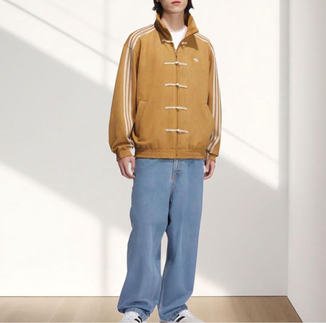 Adidas Mサイズ 中国限定 巳年 チャイナトラックジャケット イエロー