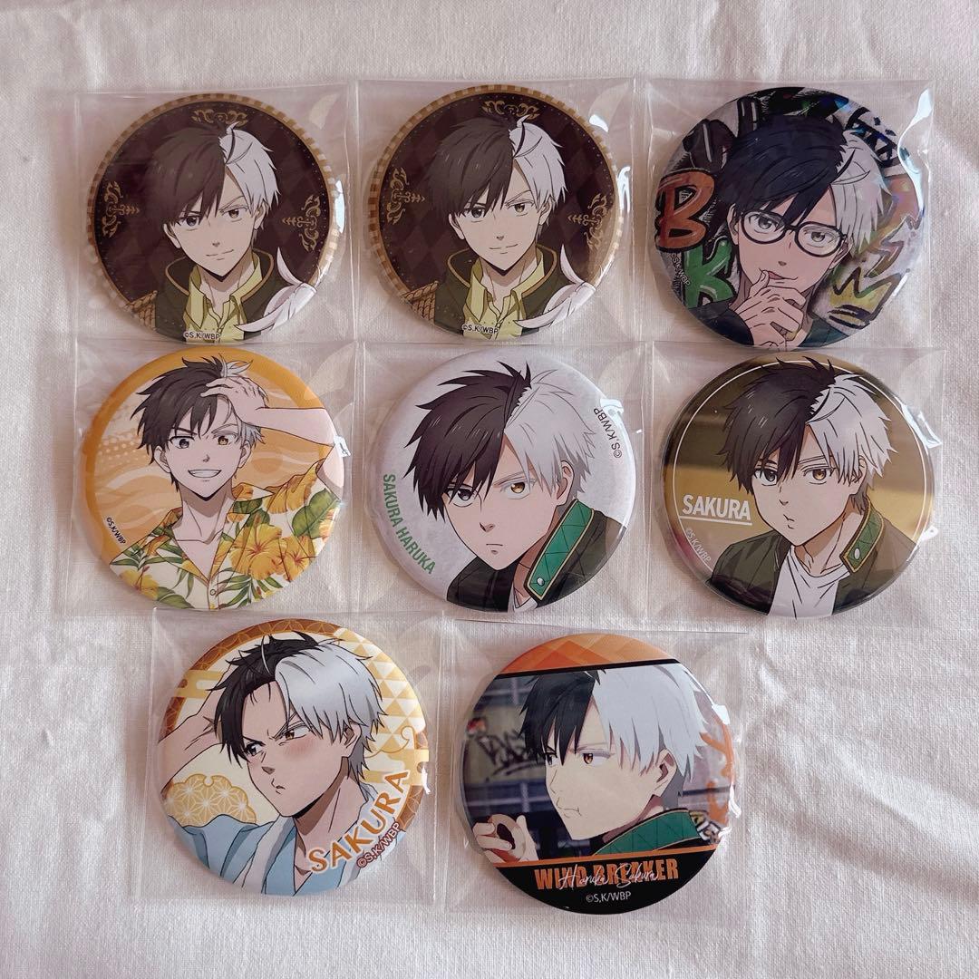 WIND BREAKER 桜遥 缶バッジ 8点 まとめ売り - メルカリ