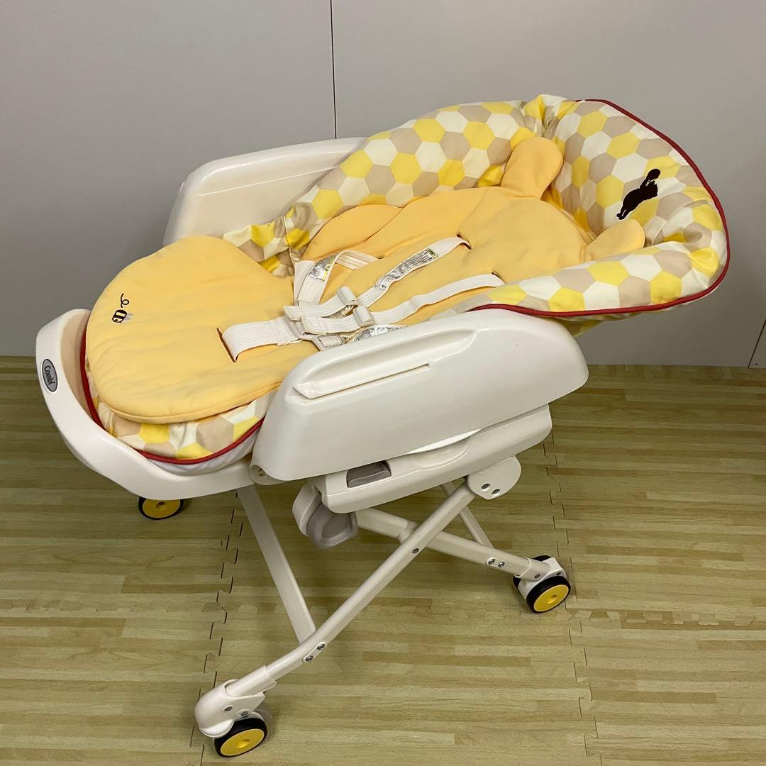 綺麗！コンビ 限定モデル くまのプーさん ハイローチェア ネムリラ