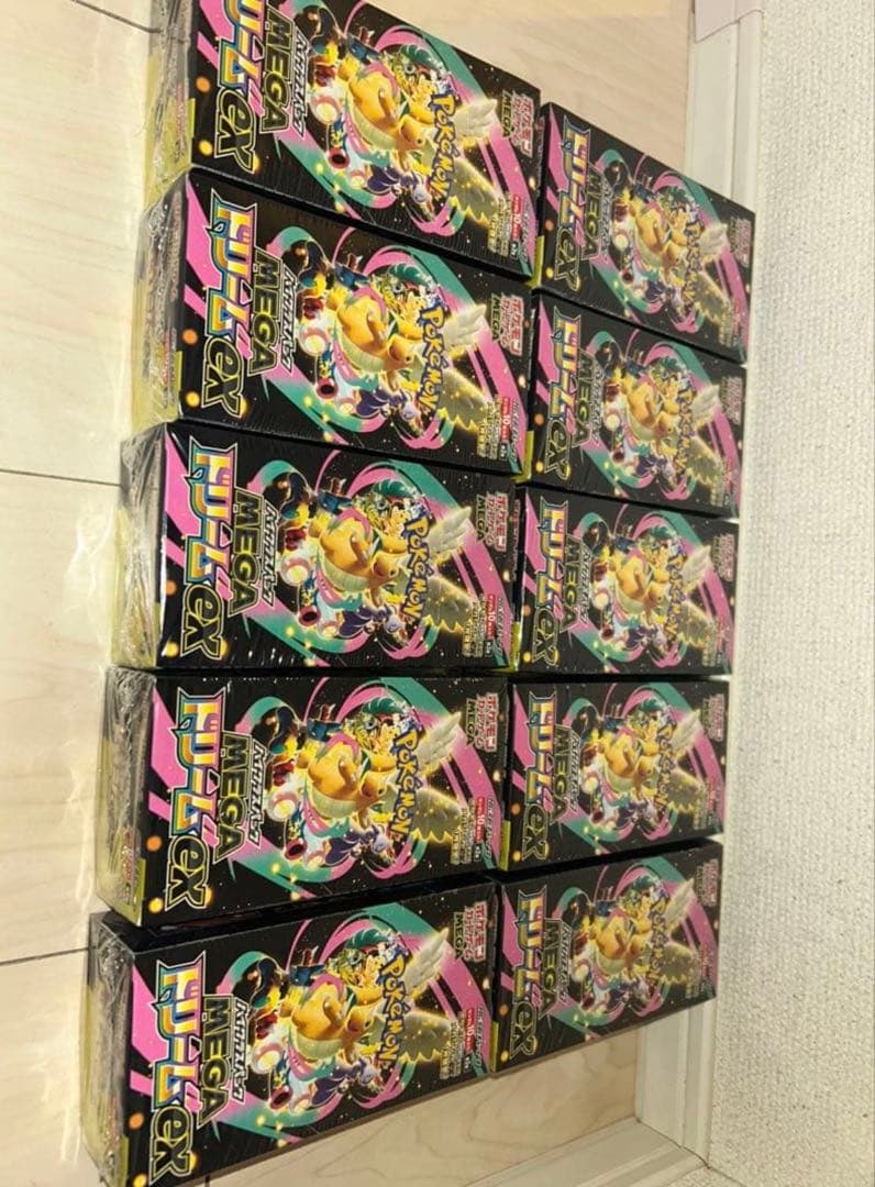 シュリンク付】10BOXまとめ売りポケカmegaドリームex - メルカリ