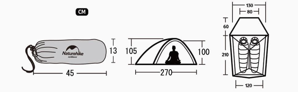 新品☆Naturehike ClouldUp2 アップグレード版Gシートスカート - メルカリ