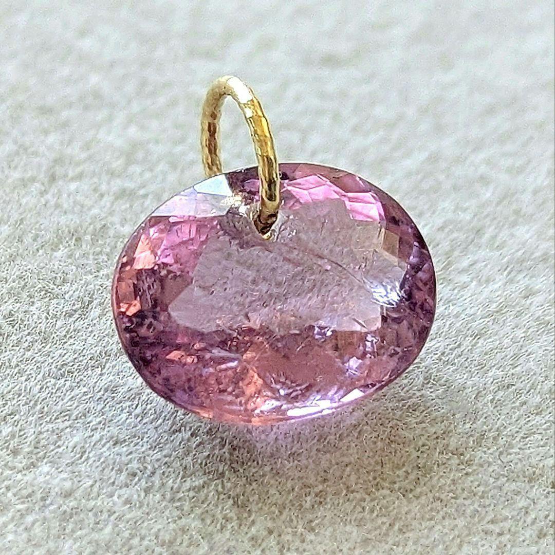 ♢N♢K18 ラベンダーピンクトルマリン 3.57ct　　ペンダントトップ
