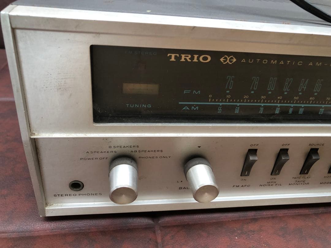 TRIO 真空管式ラジオ W X-333(J055) - メルカリ