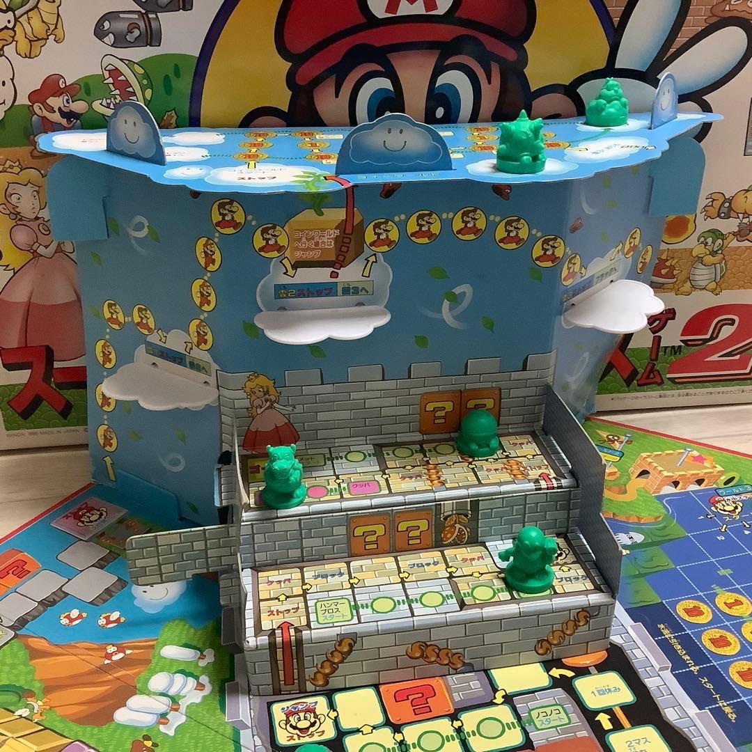 昭和レトロボードゲーム】1986年製 BANDAI スーパーマリオブラザーズ2