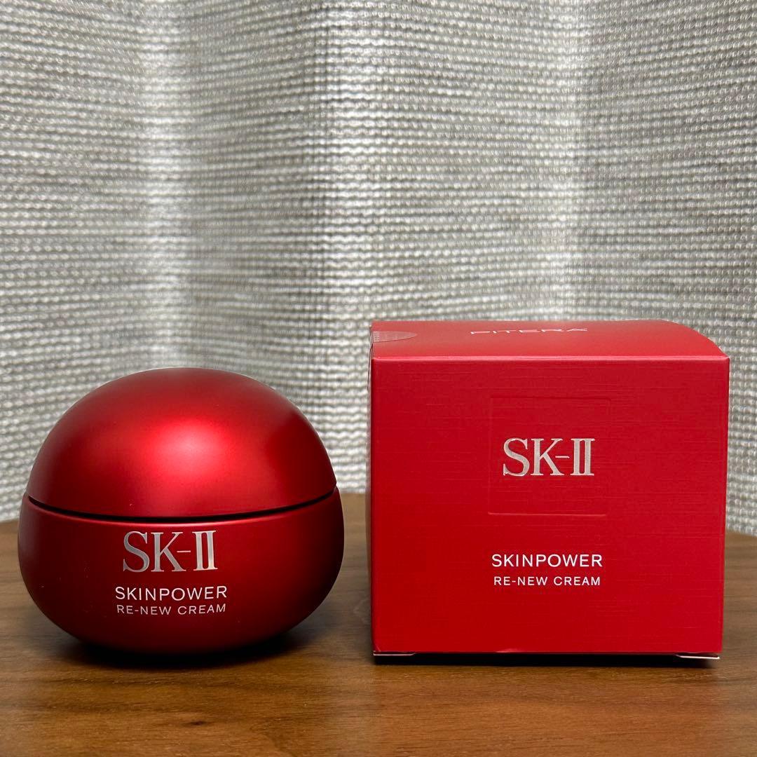 SK-Ⅱ スキンパワー　リニュー　クリーム80g スキンパワー リニュー クリーム / SKII(フェイスクリーム, スキンケア