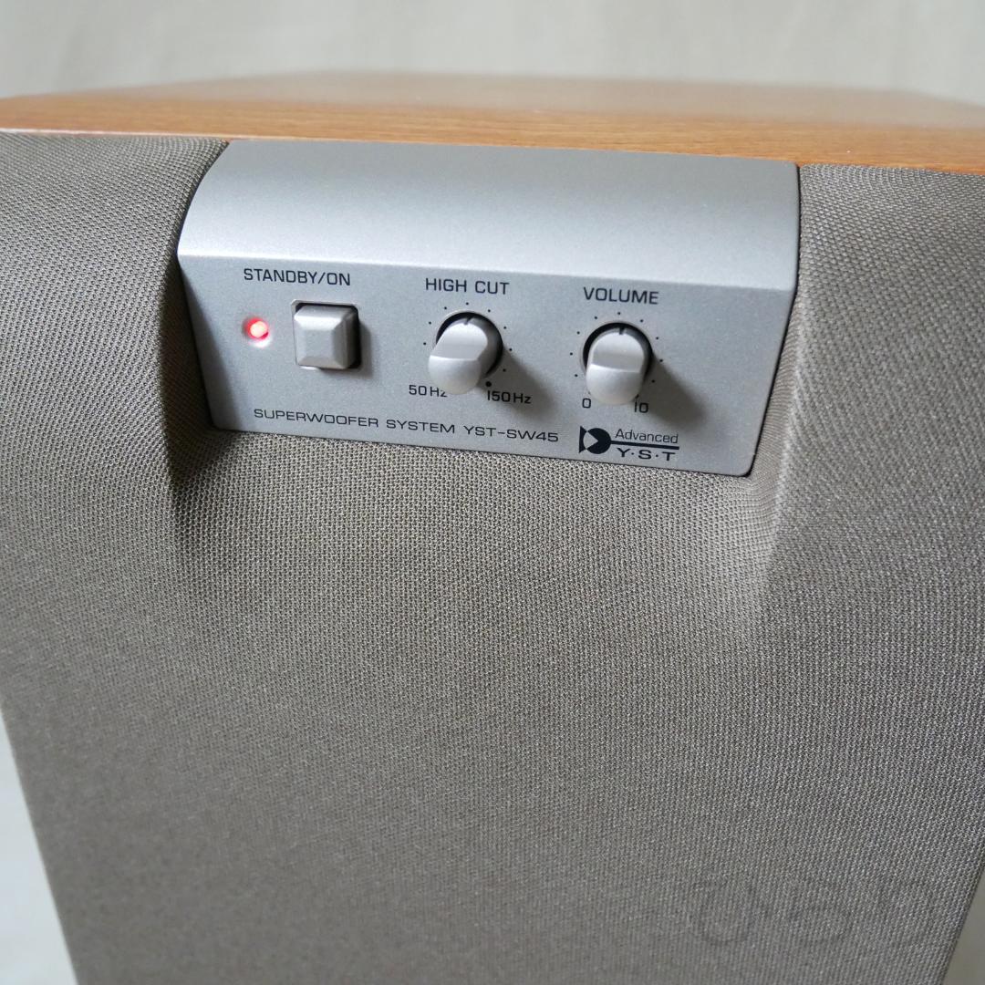 YAMAHA YST-SW45 ヤマハ サブウーファー - メルカリ