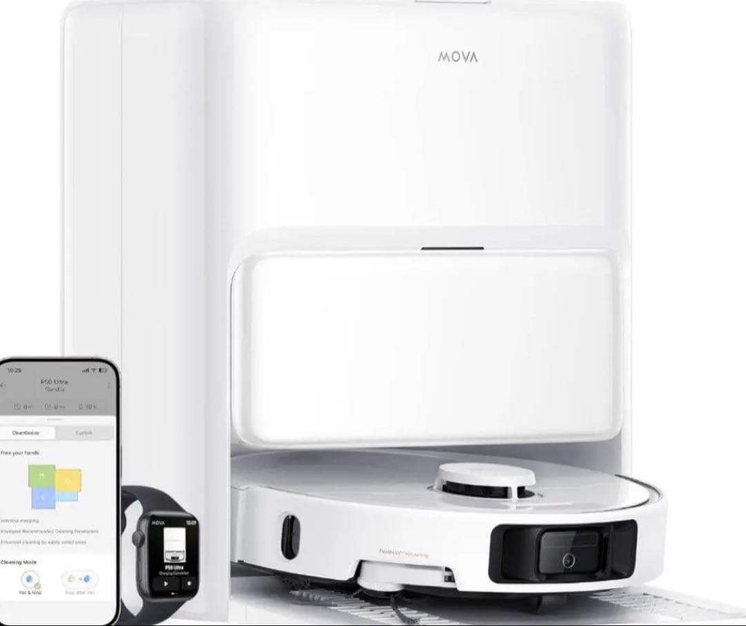 MOVA P50 Ultra ロボット掃除機 全自動 19,000Pa MOVA P50 Ultra – MOVA JP