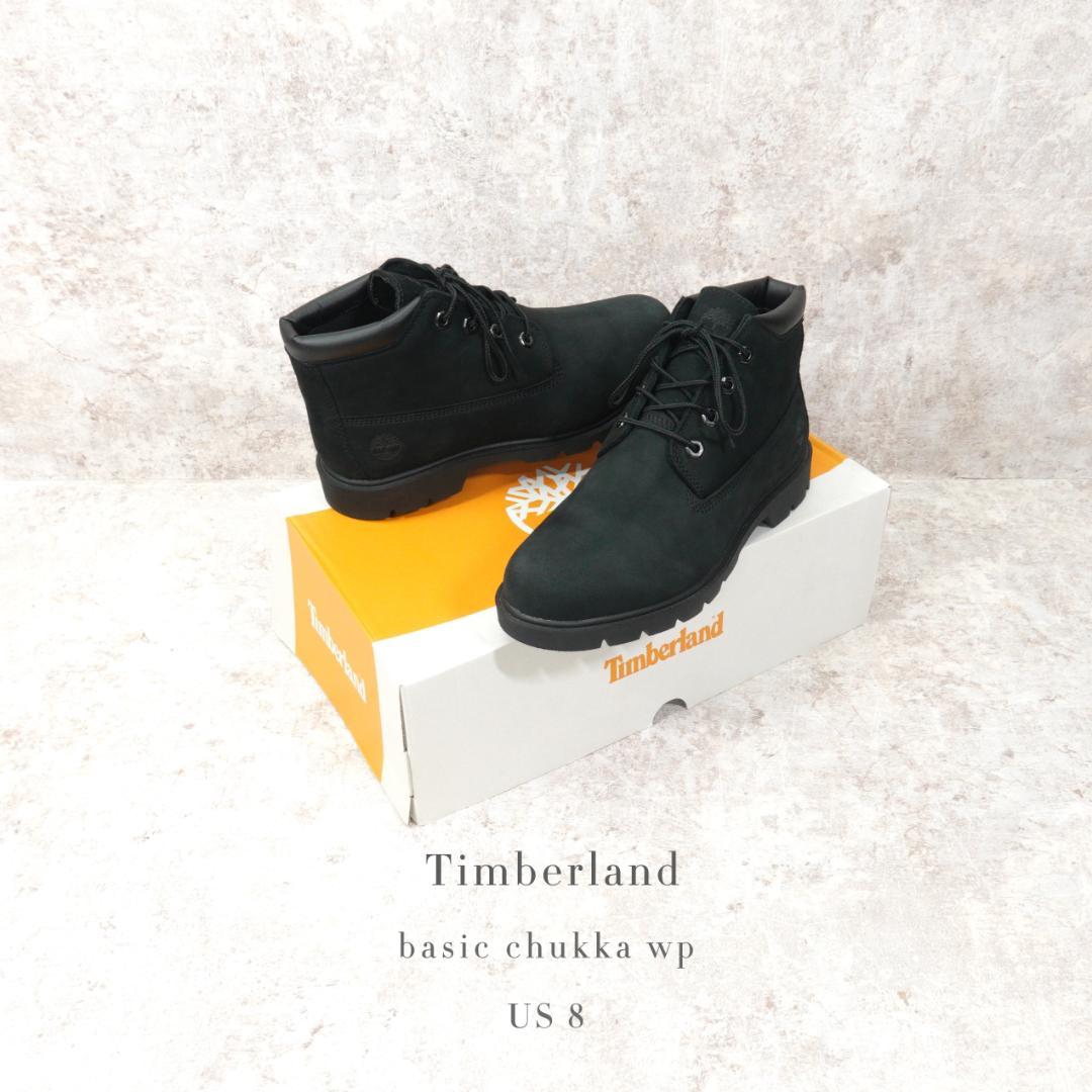Timberland ベーシック チャッカブーツ WP ブラック 8 Timberland】 ティンバーランド BASIC CHUKKA WP ベーシック チャッカ