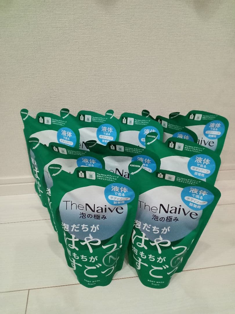 ナイーブ TheNaive 泡の極み 液体で出るボディーソープ 詰替用10袋 Amazon | ナイーブThe Naive ボディソープ 液体タイプ ポンプ
