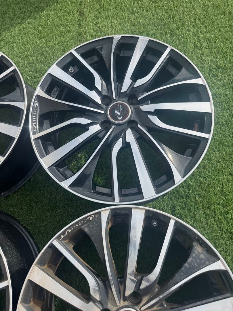 wed's LEONIS 17インチ　PCD100 4H 6.5j 4本SET