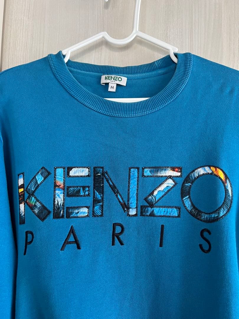 KENZO スウェット M 青 - メルカリ