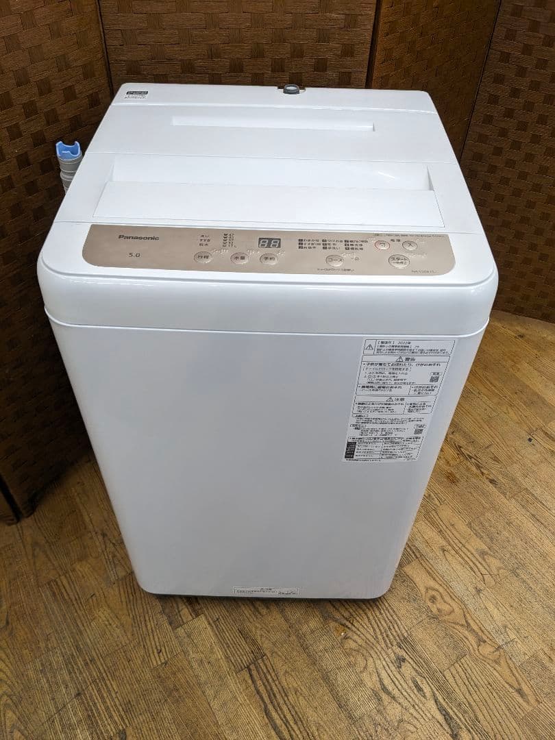 U042 洗濯機　5.0kg Panasonic　2022年製 縦型