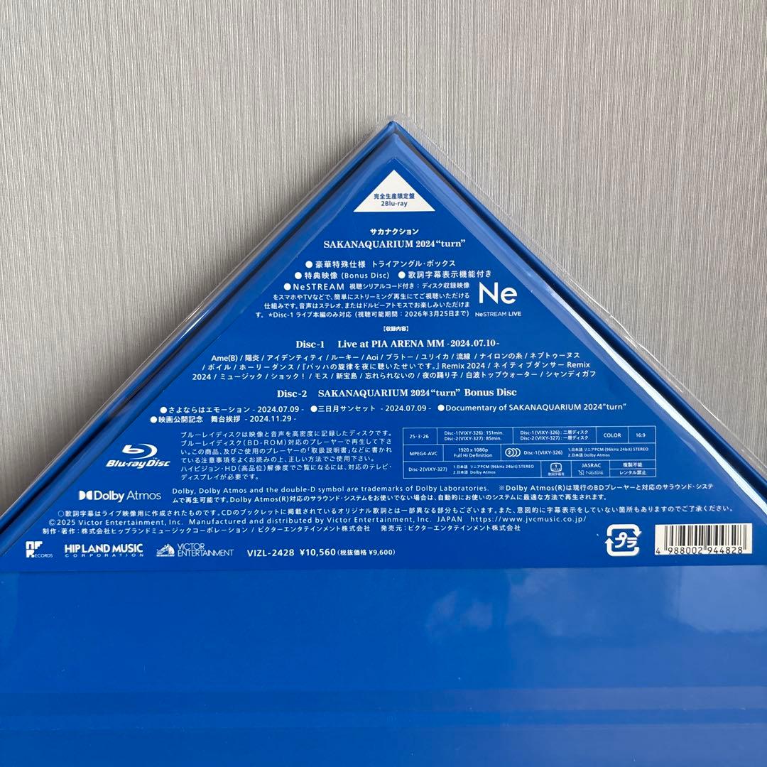 サカナクションSAKANAQUARIUM 2024\"\"turn\"\"完全生産限定盤