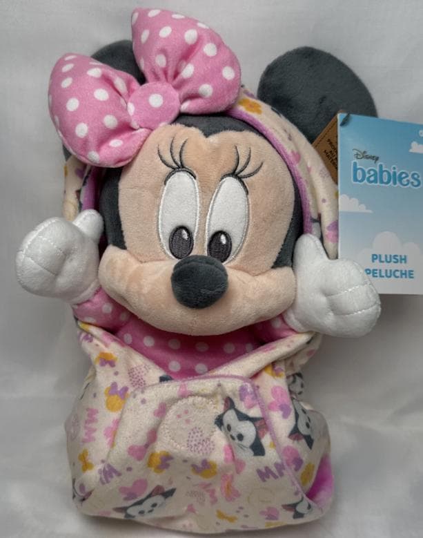 Disney Babies ディズニーベビー ミニー おくるみ ぬいぐるみ - メルカリ