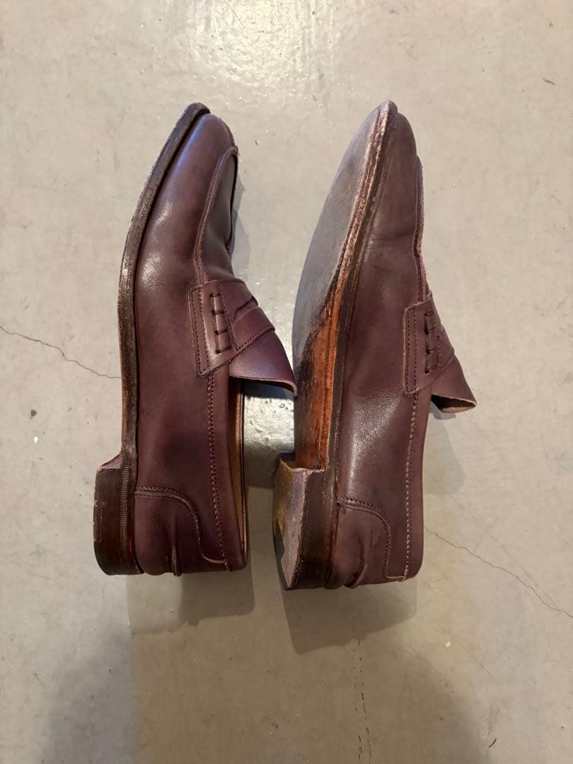 H*J様 トリッカーズ ローファー ブラウン uk6.5 25cm アンラインド