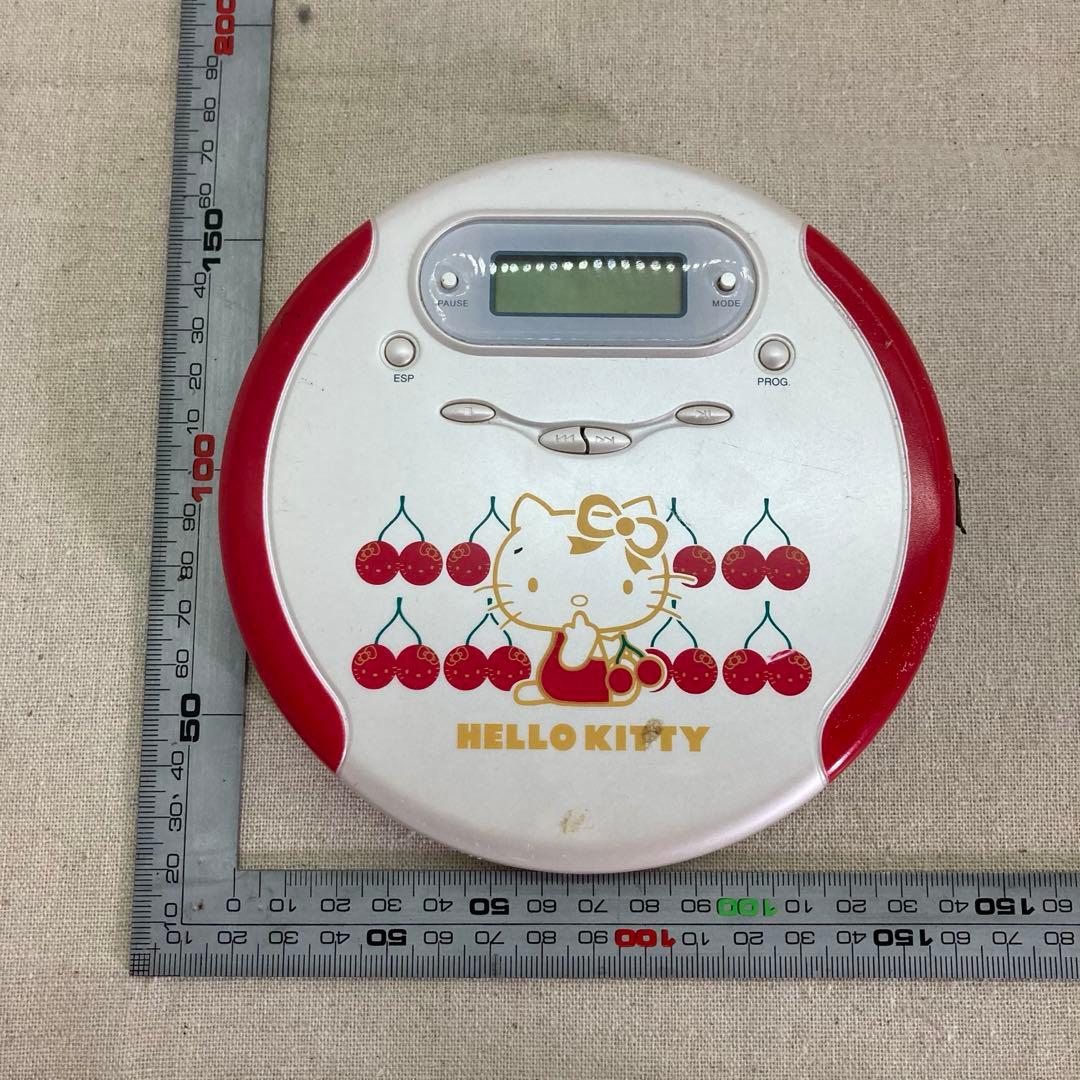 レトロ】ハローキティ ポータブルCDプレイヤー Hello Kitty レア
