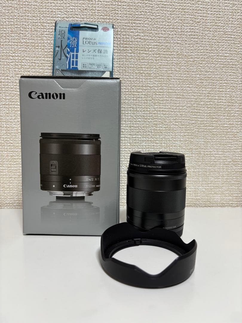 Canon EF-M 11-22mm F4-5.6 IS STM プロテクター付 7568B001.jpg