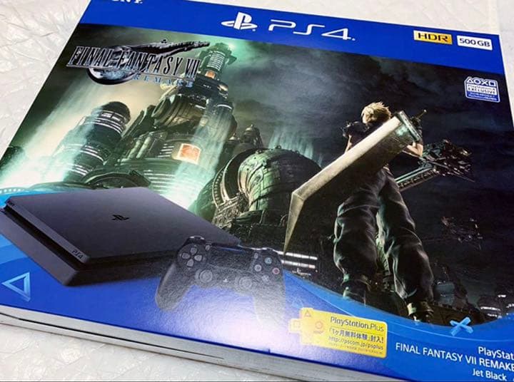 【美品】PlayStation4 ファイナルファンタジー7 リメイク同梱版 FF7 リメイク』PS4本体同梱版“FINAL FANTASY VII REMAKE Pack”が数量