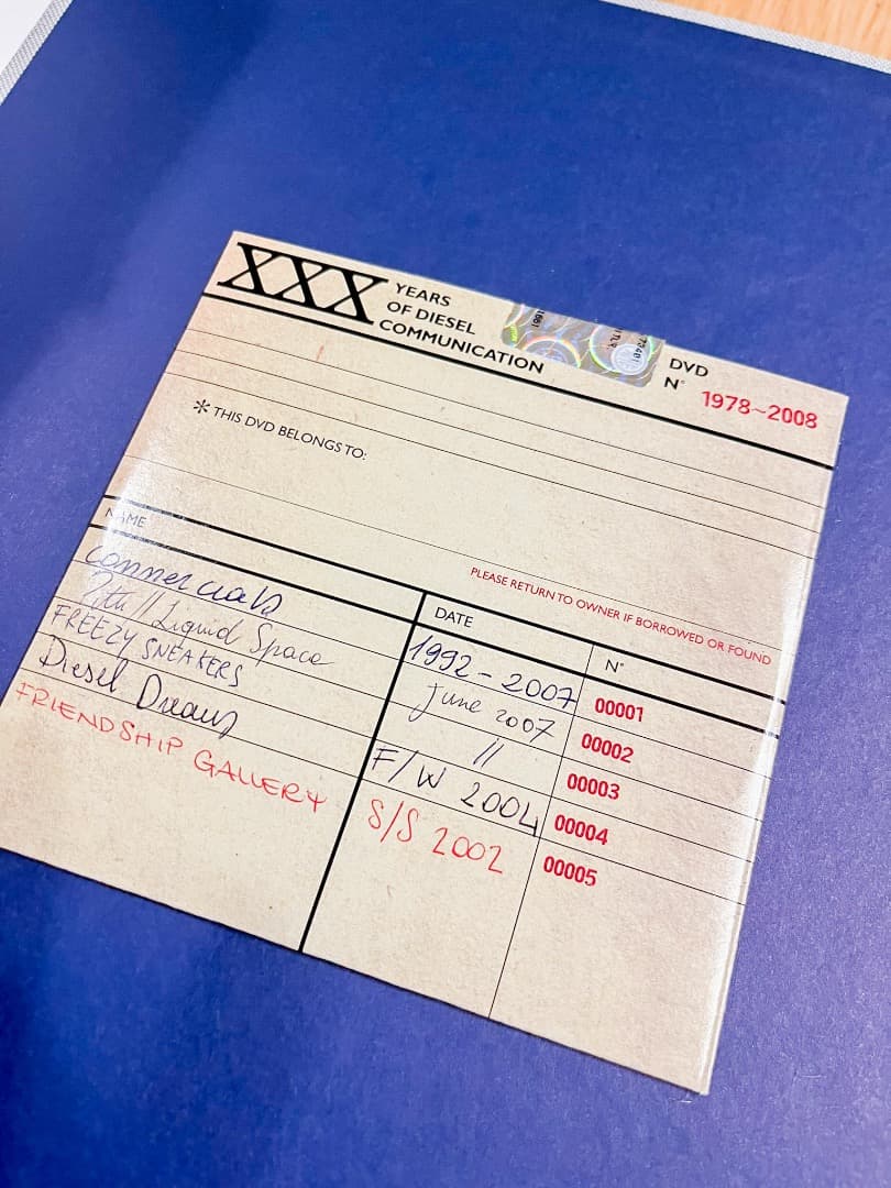 【値下げ依頼歓迎！】美品・DVD未開封_XXX YEARS OF DIESEL