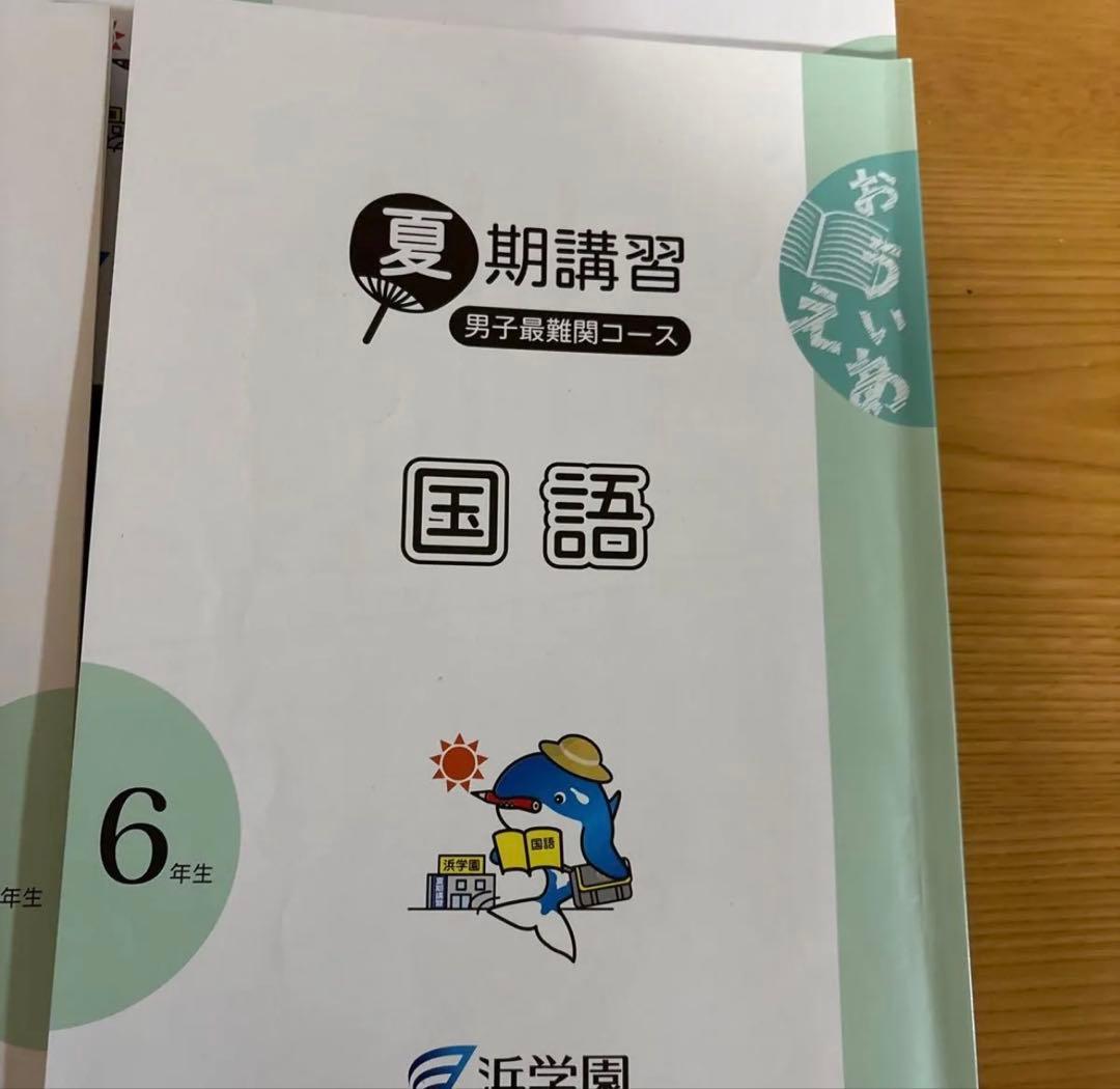 2025年度浜学園夏期講習 男子最難関コース 小6 - メルカリ