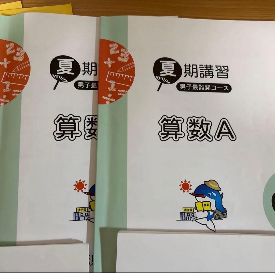 2025年度浜学園夏期講習 男子最難関コース 小6 - メルカリ