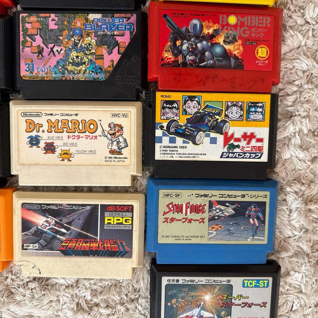 ファミコン ソフトセット まとめ売り 21本 - メルカリ