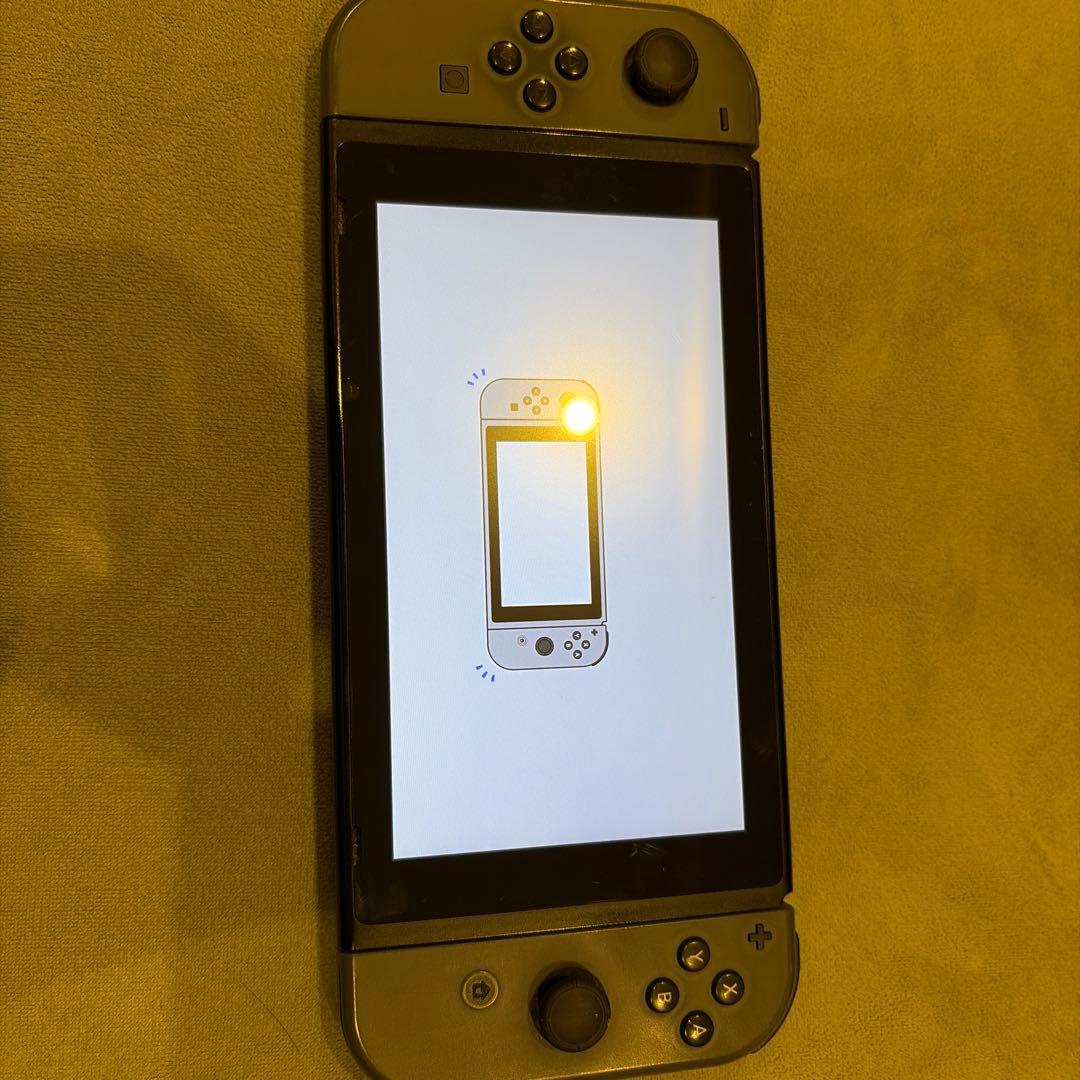 Nintendo Switch 本体 + 付属品(ジャンク扱い) 箱無し 画面美品・本文要確認 Nintendo Switch 有機EL 本体 2022年製 付属品完