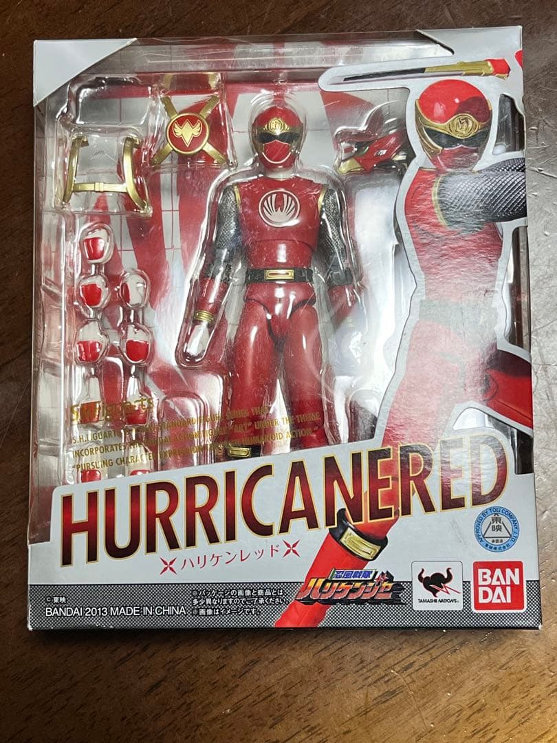 忍風戦隊　ハリケンジャー フィギュアーツ ハリケンレッド S.H.Figuarts ハリケンレッド | 魂ウェブ