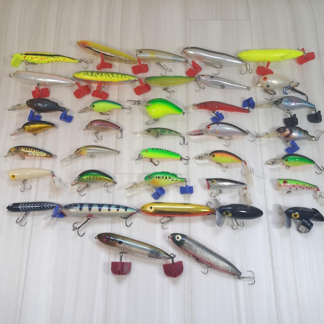 バス釣り引退セットルアー, ヘドン/ ジッターバグ/他/ヴィンテージ