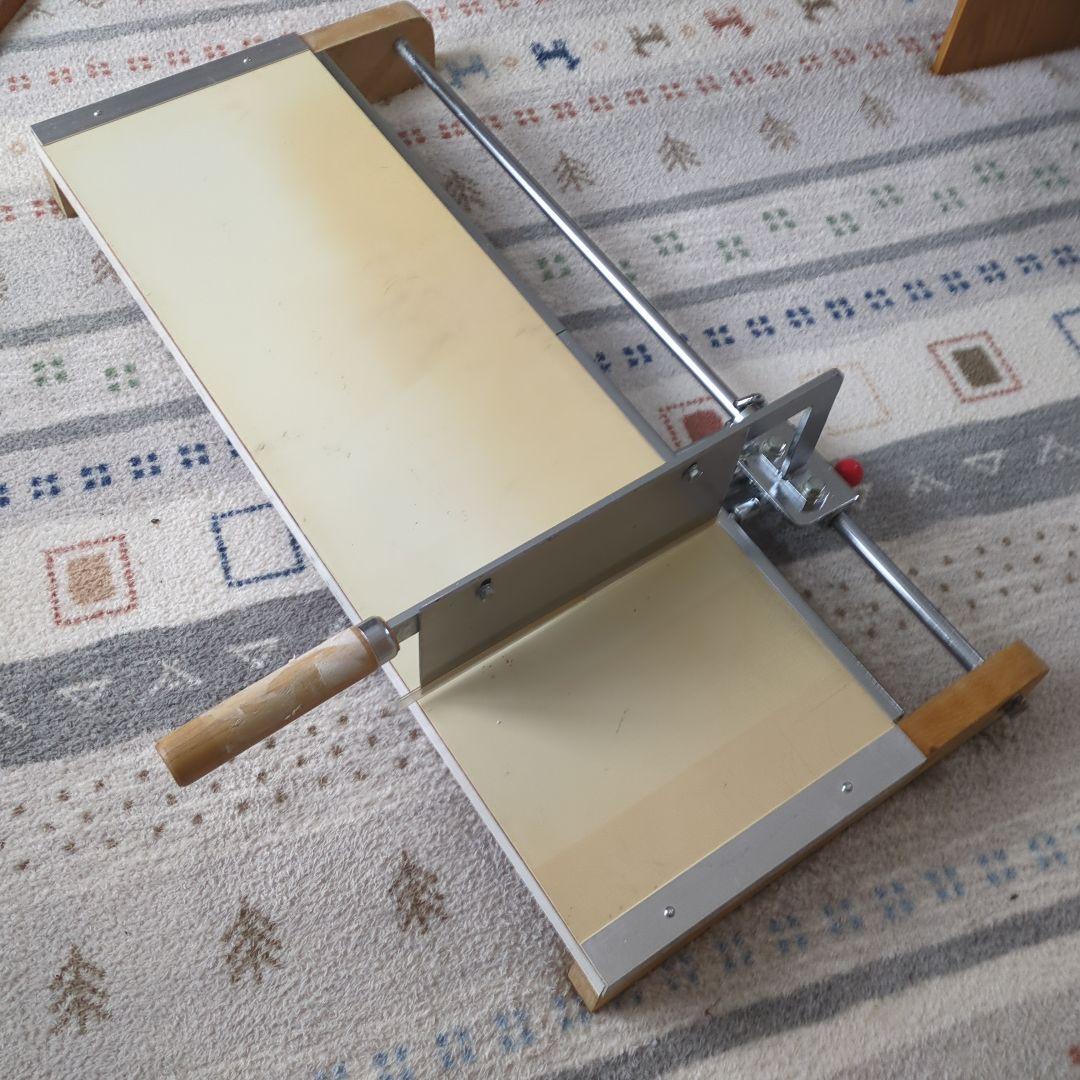 大型麺切りカッター 麺切り包丁 900mm×270mm