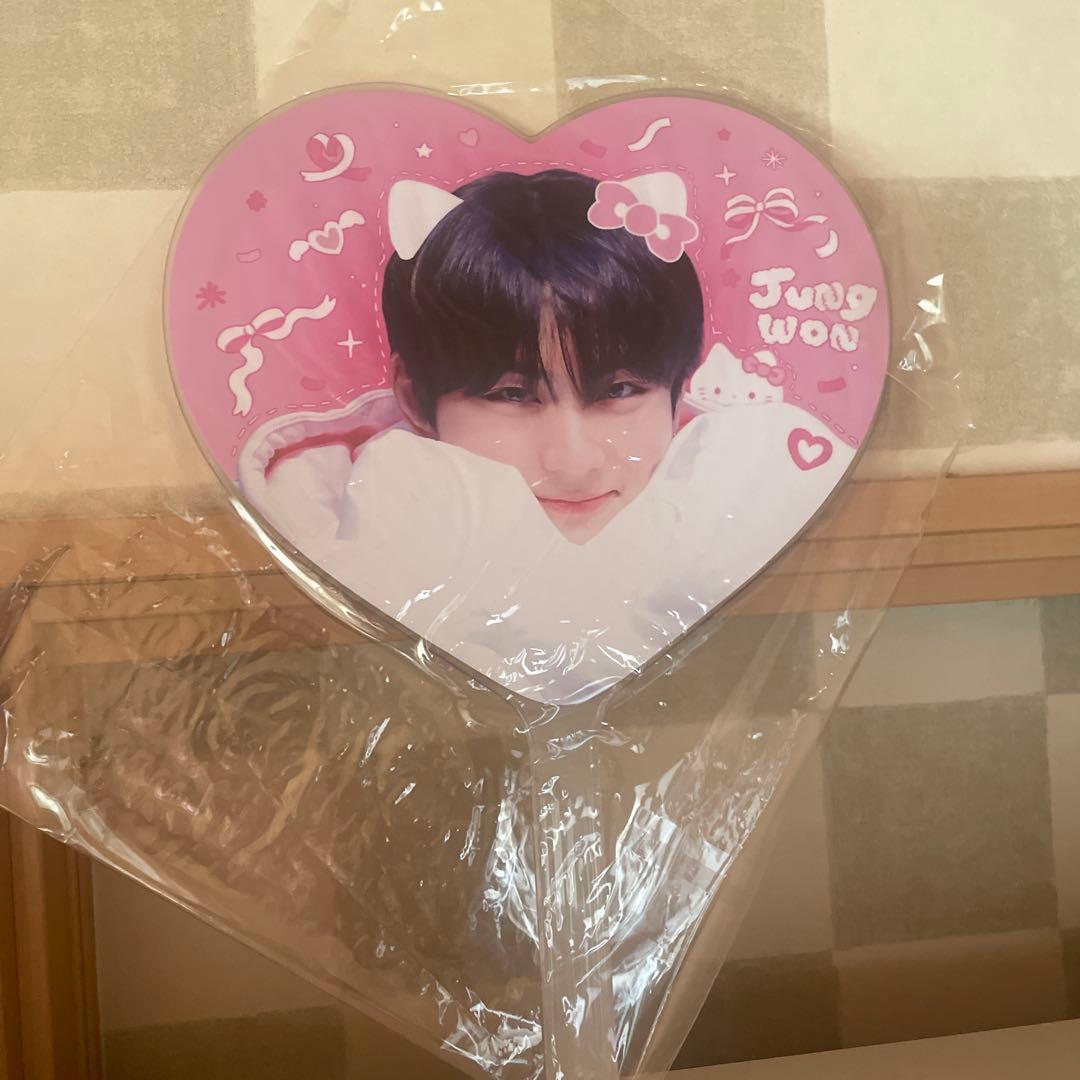 ENHYPEN エナプ JUNGWON ジョンウォン うちわ マスター - メルカリ