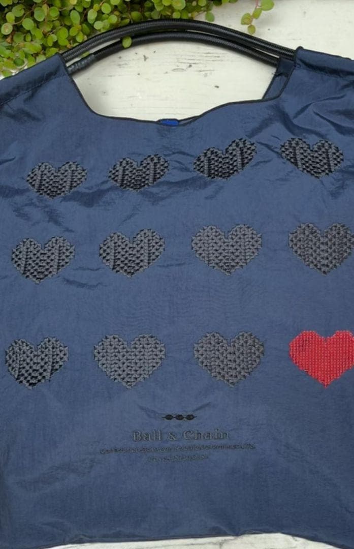 匿名配送☆新色 未開封 Ball&Chain 神戸 限定 ハート ネイビー Ｍ