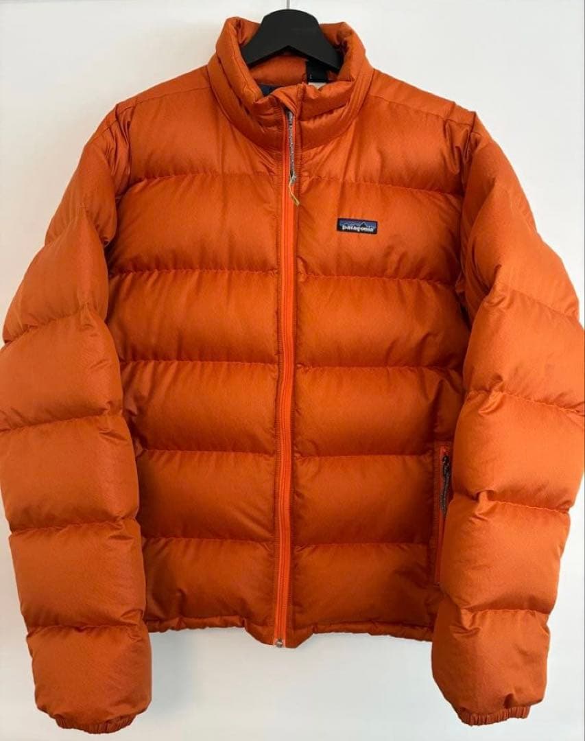 廃盤 00's patagonia インサレーショングースダウン オレンジ L - メルカリ