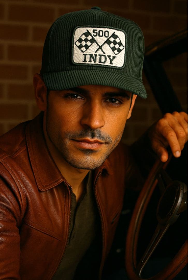 Cali Headwearトラッカーキャップ70sINDY fartco tsy - メルカリ